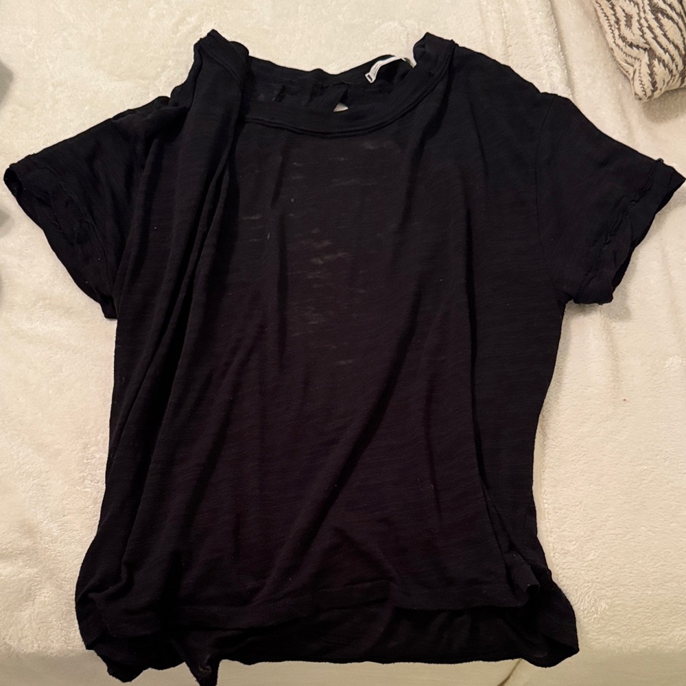 We The Free Black Short Sleeve Tee